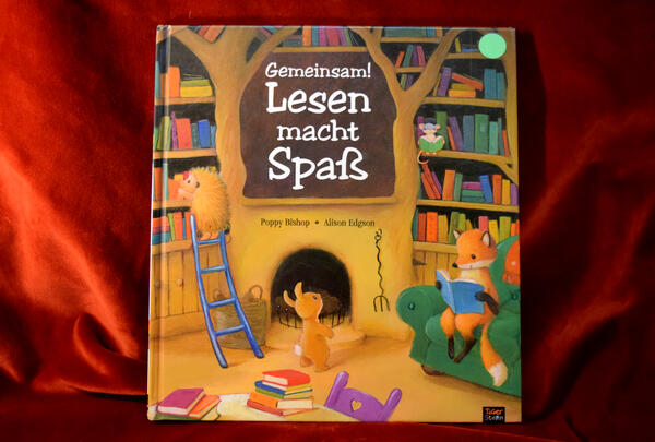 Das Cover des Bilderbuchs "Gemeinsam! Lesen macht Spa&szlig;".