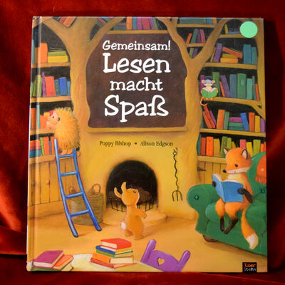 Das Cover des Bilderbuchs "Gemeinsam! Lesen macht Spa&szlig;".