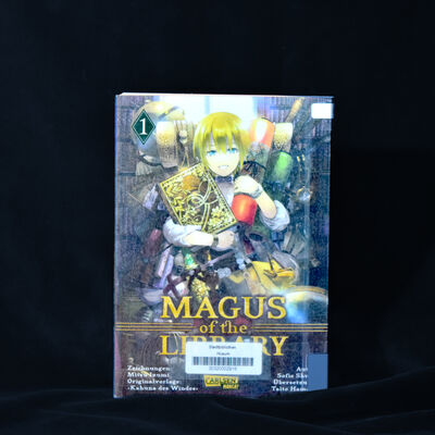 Das Cover des Manga "Magus of the Library", Band 1.