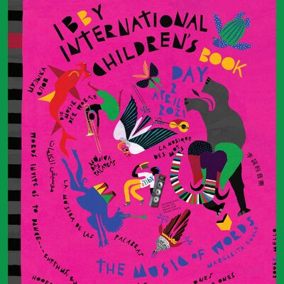 Plakat des Internationalen Kinderbuchtages 2021
